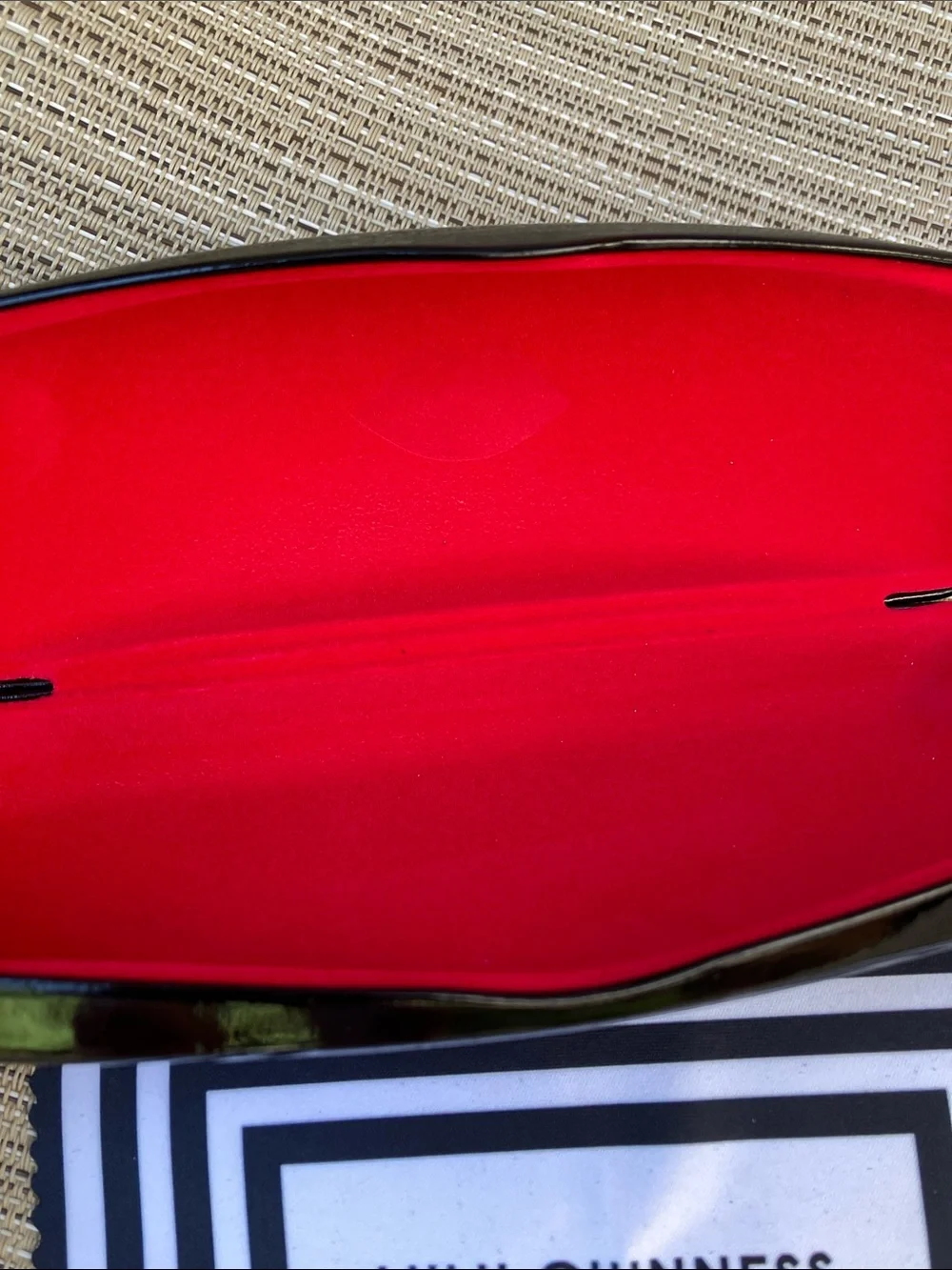 Lulu Guinness Black Eyeglass Sunglass